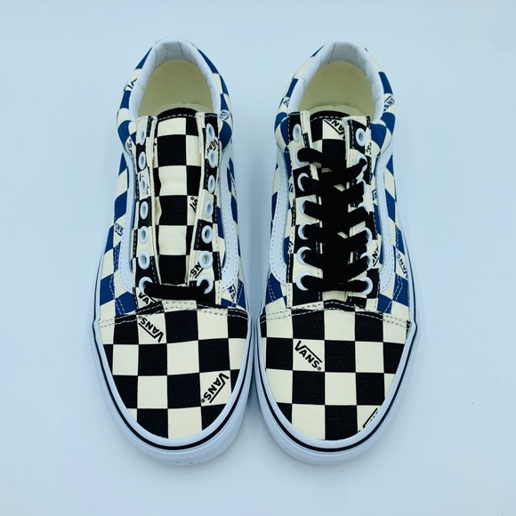 VANS OLD SKOOL Big Check (Navy-Black) - Picture 7 of 8